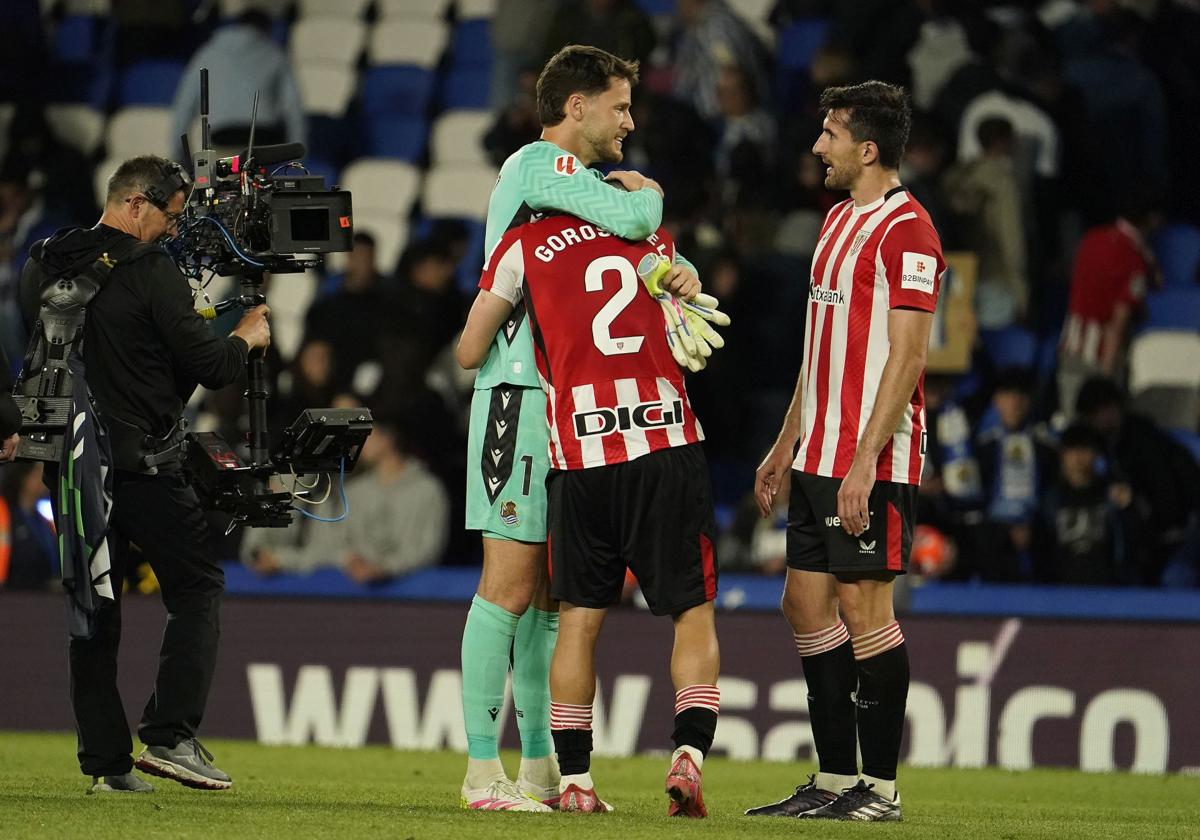 El 1x1 de los jugadores de la Real Sociedad ante el Athletic. Y tú, ¿qué puntuación les das?